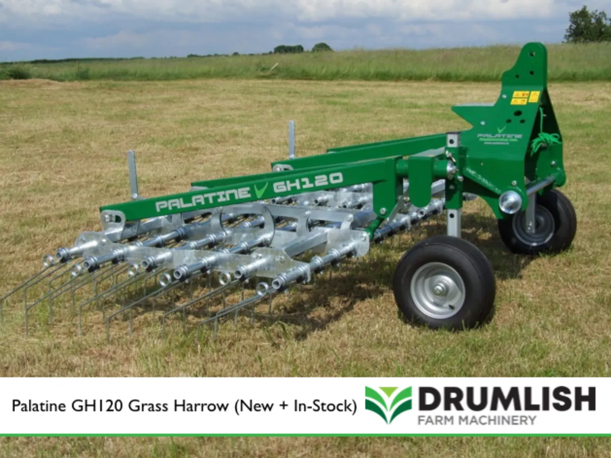 New 3-Meter Palatine Grass Harrow GH120 (In-Stock) - Image 2