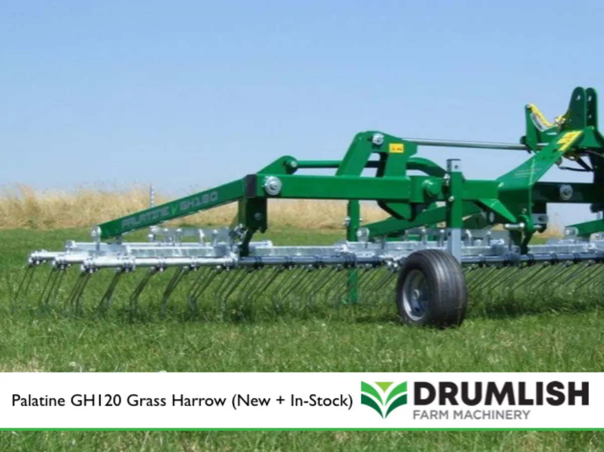 New 3-Meter Palatine Grass Harrow GH120 (In-Stock) - Image 3