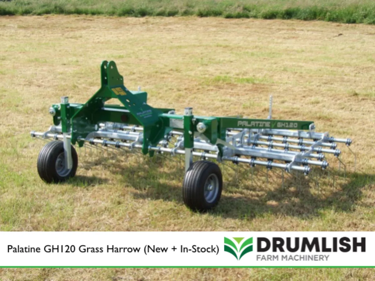 New 3-Meter Palatine Grass Harrow GH120 (In-Stock) - Image 4