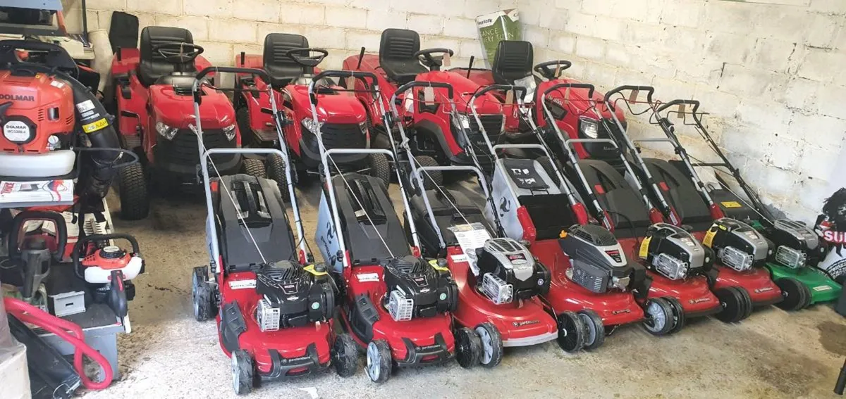 Ride-on and self drive lawnmowers,sale now on.!!!