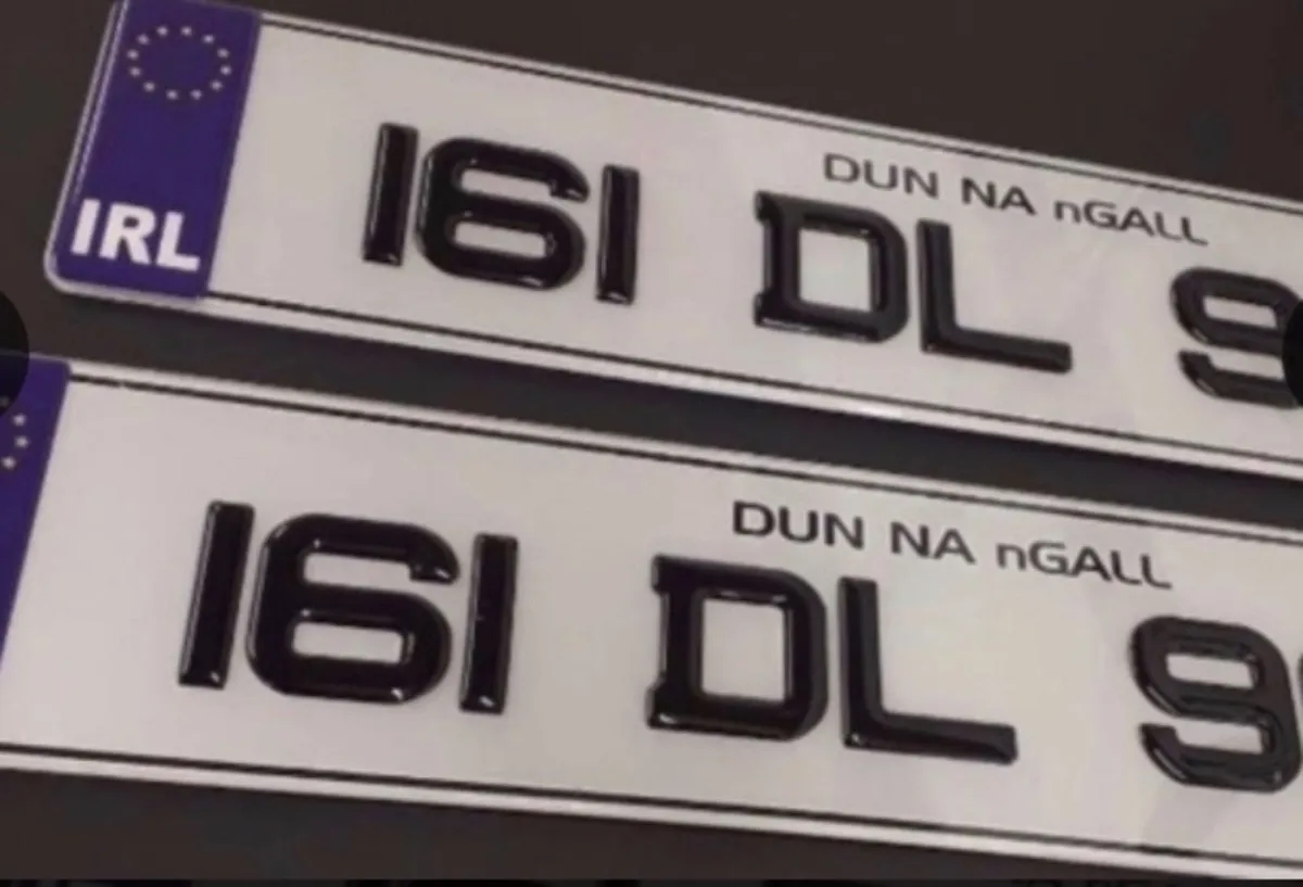 Ultimate gel 3D number plates delivered