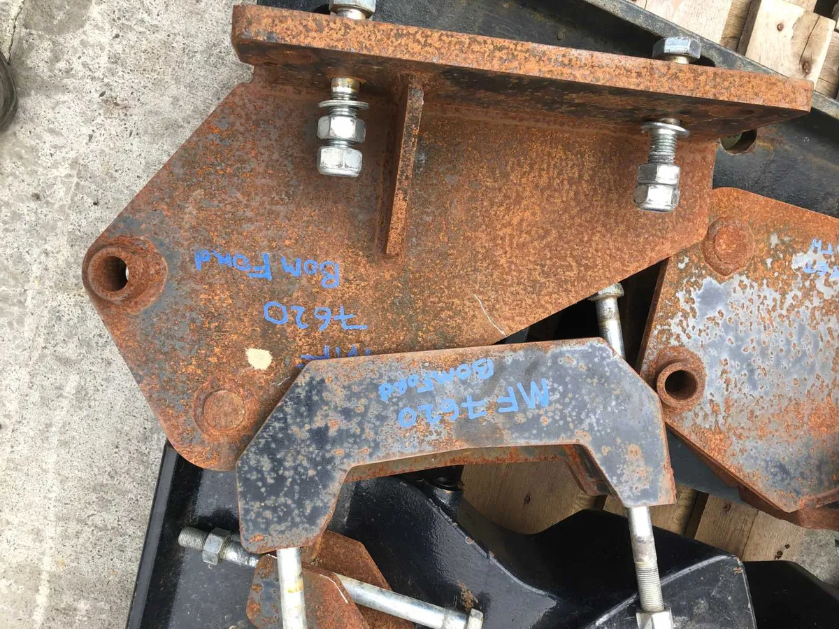 massey 7620 axle brackets for bomford - Image 1