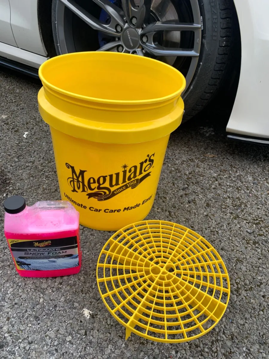 Meguiars snow foam & bucket offers