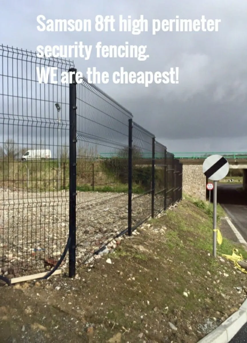 Security Fencing/ No vat for Irish buyers save 20%