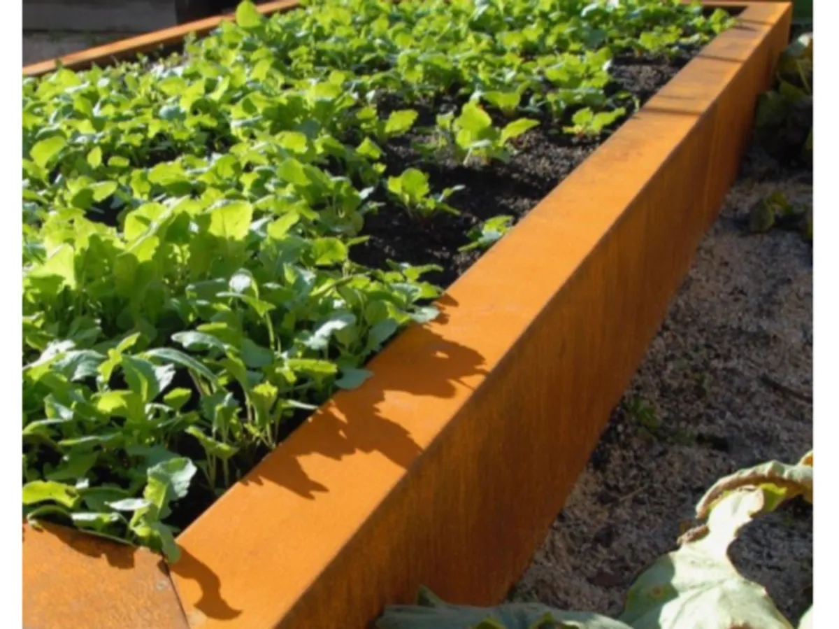 Spring Sale on Corten Steel Vegetable Planters - Image 3