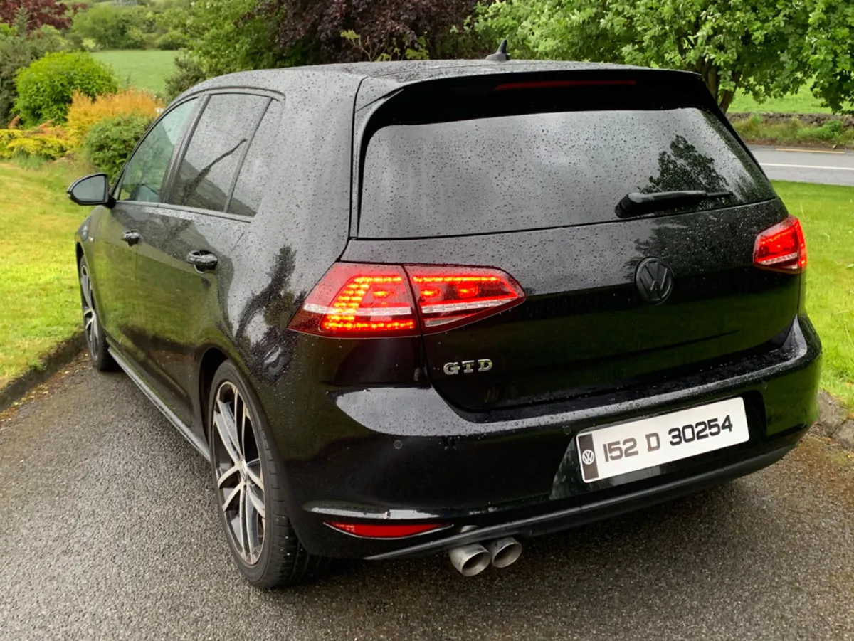 Vw golf 3 piece boot spoiler Gti mk7