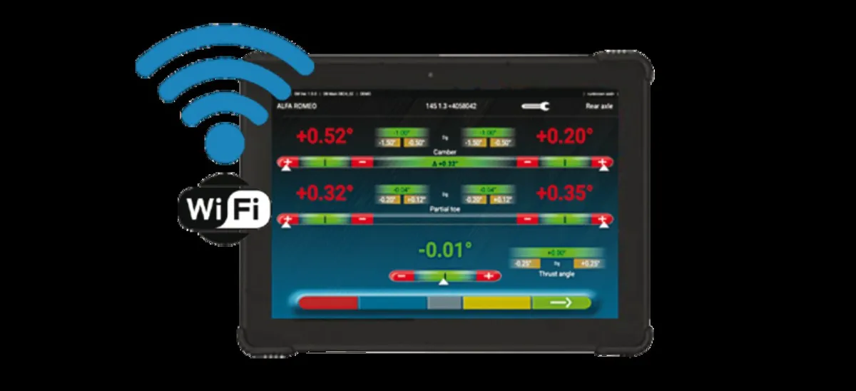 Tablet controlled wheel aligner - Image 3