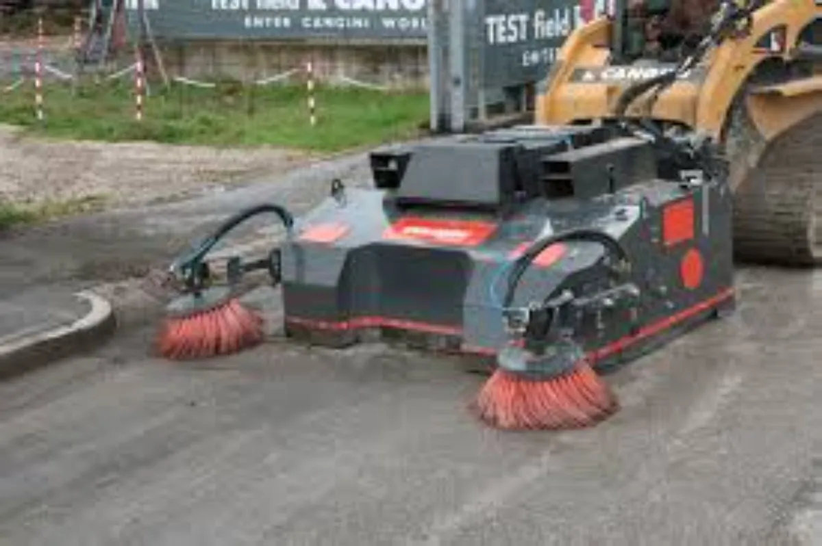 Attachment Hire = Hydraulic Sweepers