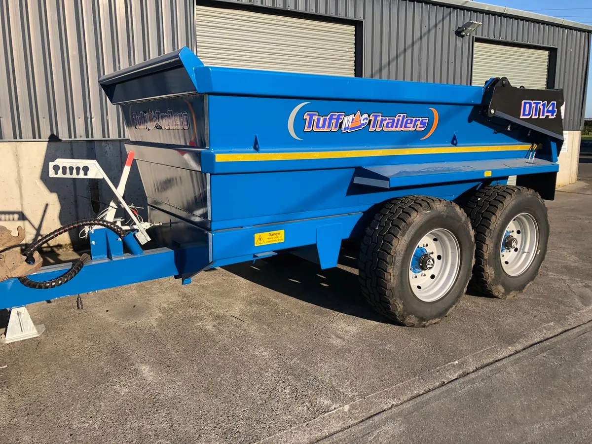 Tuffmac dump trailer from €42