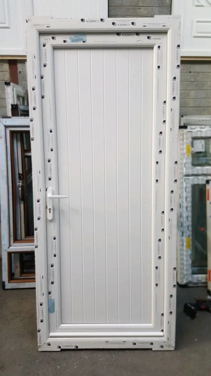 W PVC LTD STRAFFAN WHITE FULL GLASS  DOORS  UPVC - Image 3