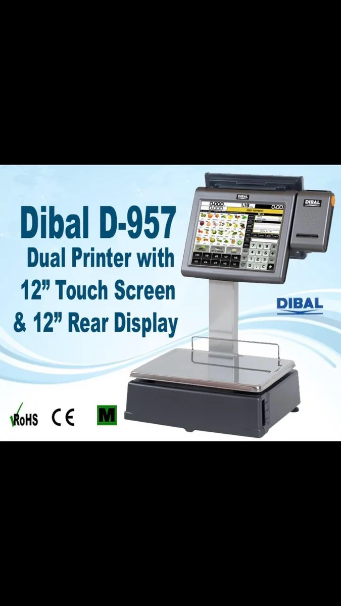 Dibal Label Printing Weighing Scales - Image 1