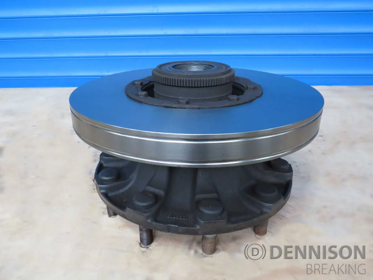 Original Volvo Front Wheel Hub with New Solid Disc - Image 1