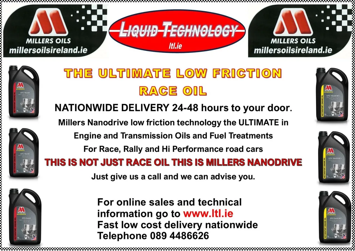 Millers Nanodrive Race Oils - Image 1