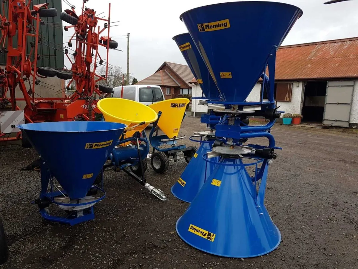 New Fleming Fertiliser Spreaders - Image 1