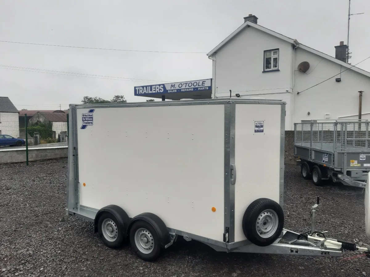 NEW IFOR WILLIAMS  BOX VANS  8FT, 10FT, 12FT - Image 1