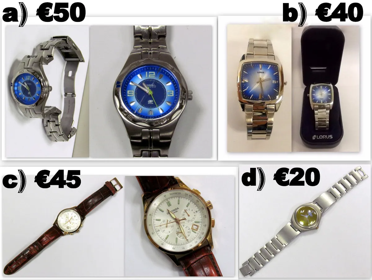 Wrist Watches, Cufflinks & jewellery - Image 3