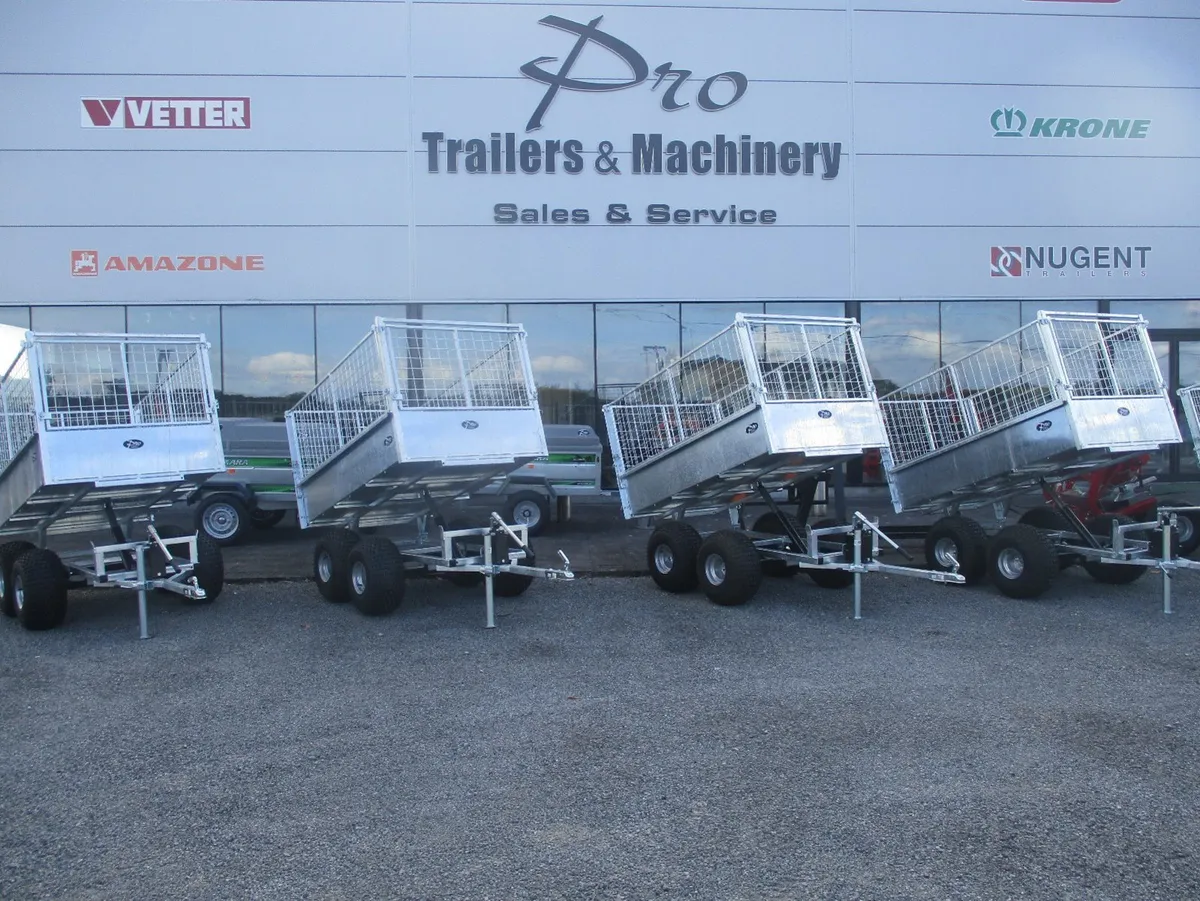 pro trailers quad tipper trailers, quad trailers - Image 3