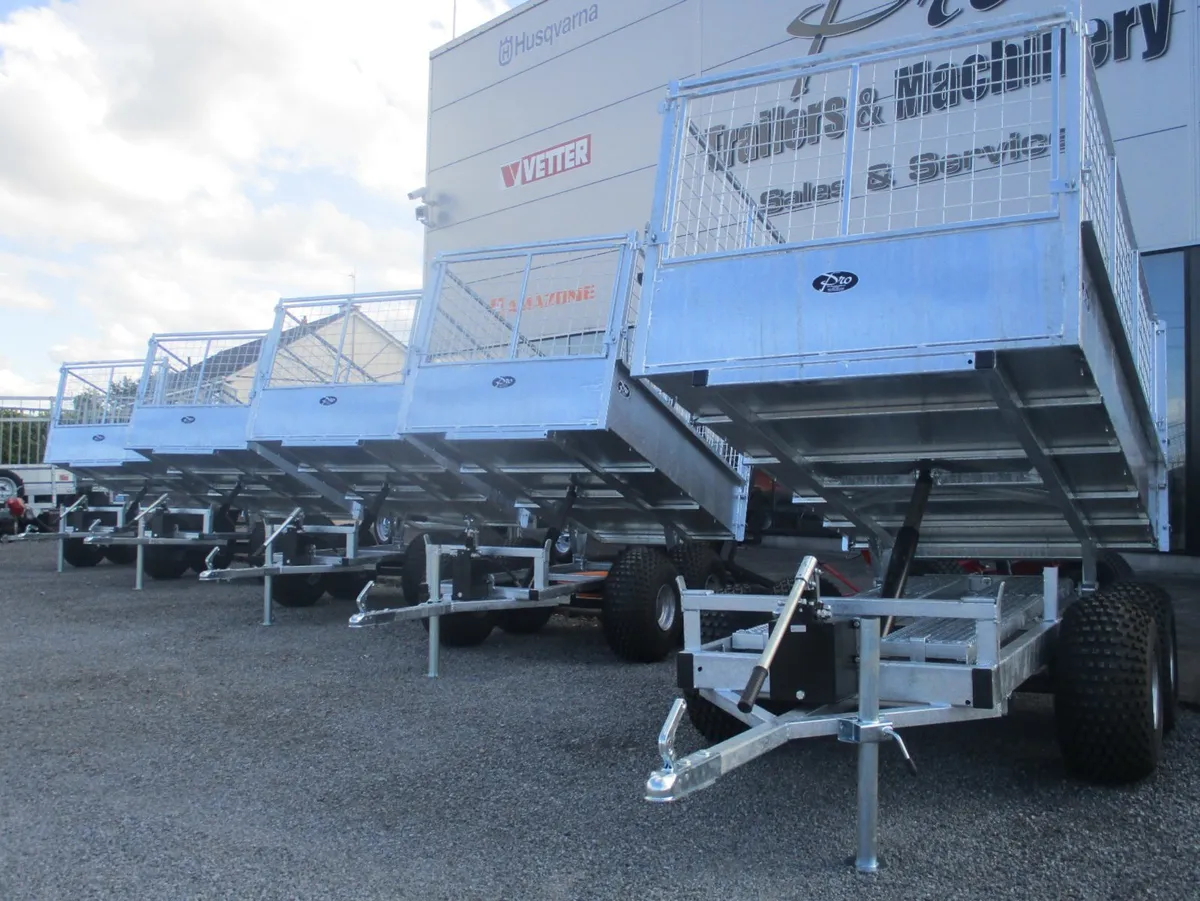 pro trailers quad tipper trailers, quad trailers - Image 4