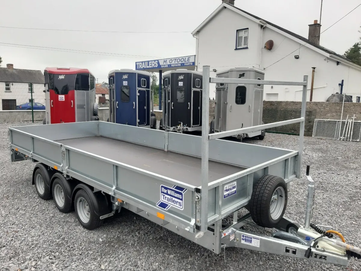 18 FT AND 16 FT  IFOR WILLIAMS TRAILERS - Image 1