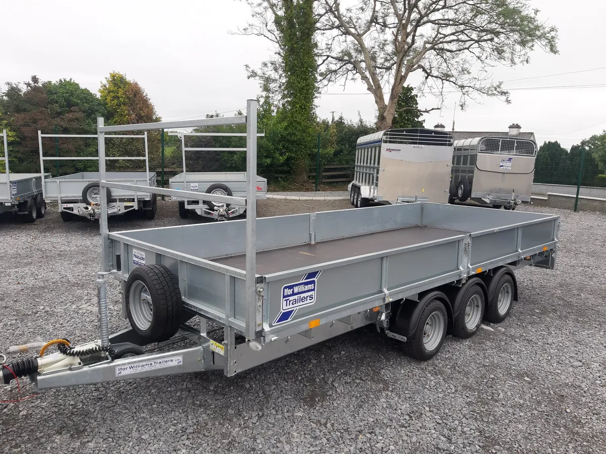 18 FT AND 16 FT  IFOR WILLIAMS TRAILERS - Image 2