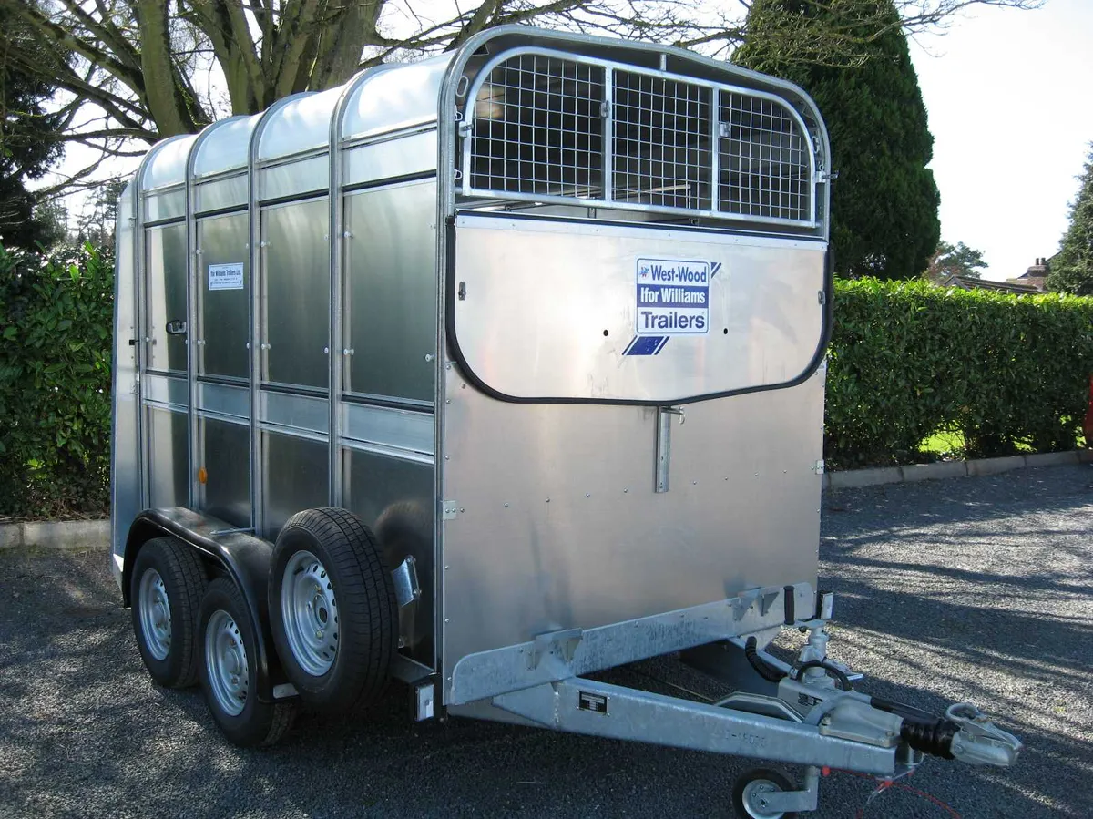 New 8' x 5' Ifor Williams Livestock Trailer