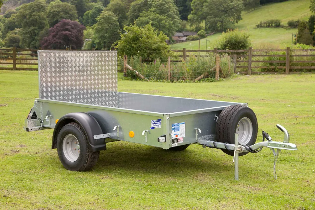 New 6'6'' x 4' Ifor Williams Car Trailer