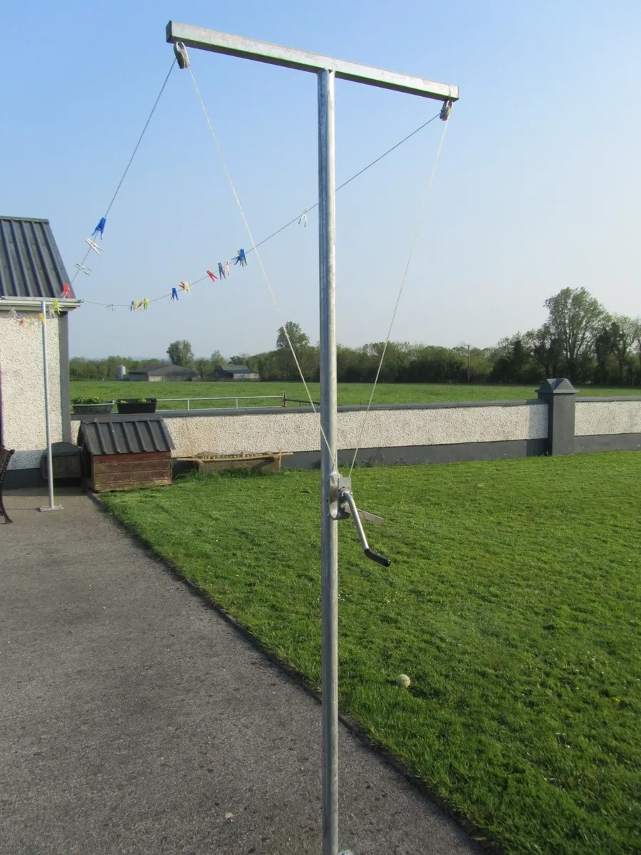 Galvanised Clothes line poles - Image 1