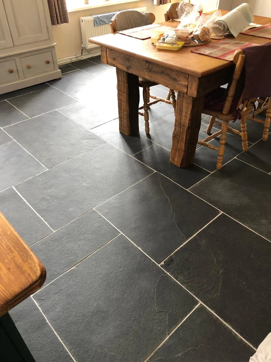 Valentia Black Limestone Slate Flagstones 20m2 - Image 3
