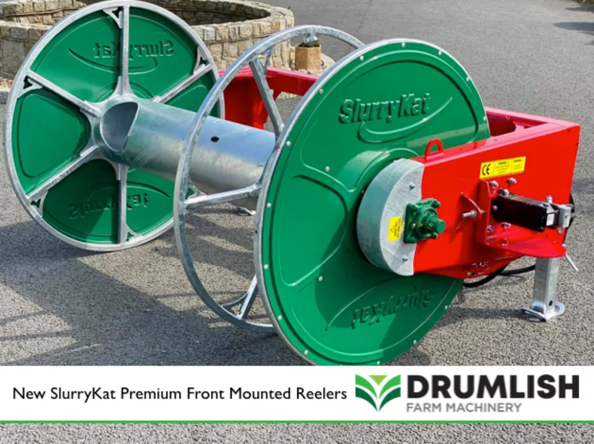 Premium SlurryKat Front Mounted Reelers - Drumlish Farm Machinery