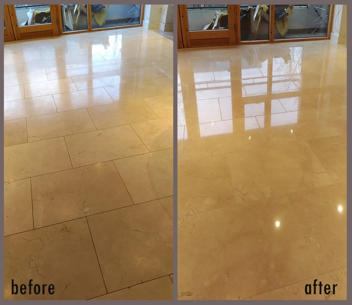 Marble, Limestone Floor Cleaning - Polishing