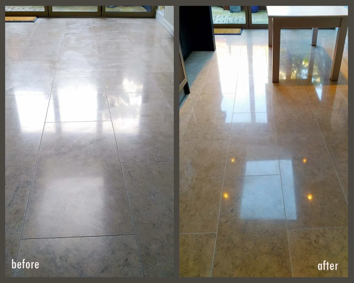 Marble, Limestone Floor Cleaning - Polishing - Image 2