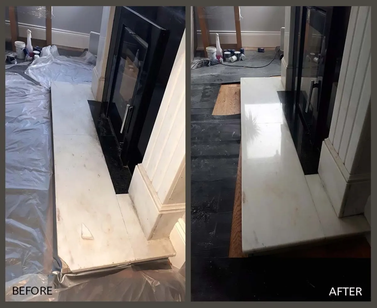 Marble Fireplace - Cleaning and Repair - Image 4