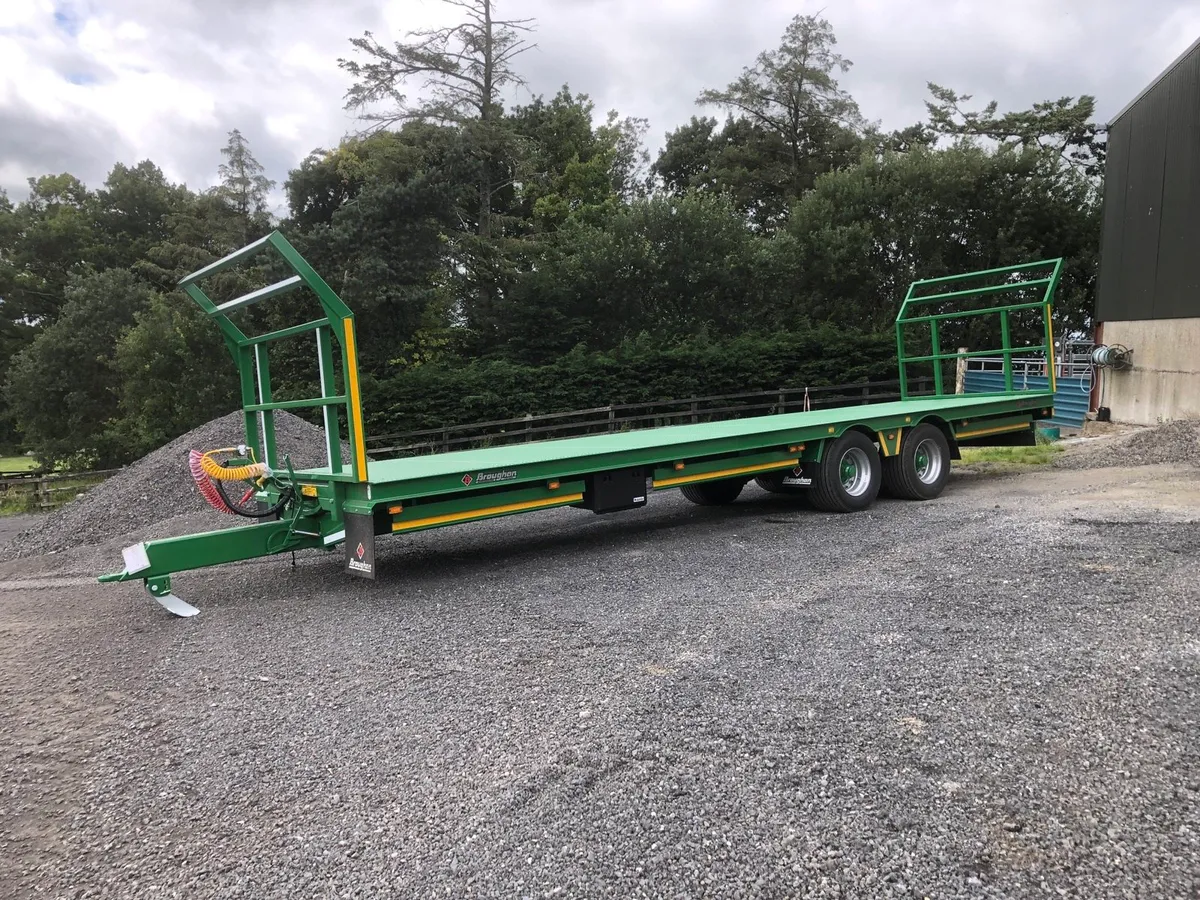 Broughan bale trailer