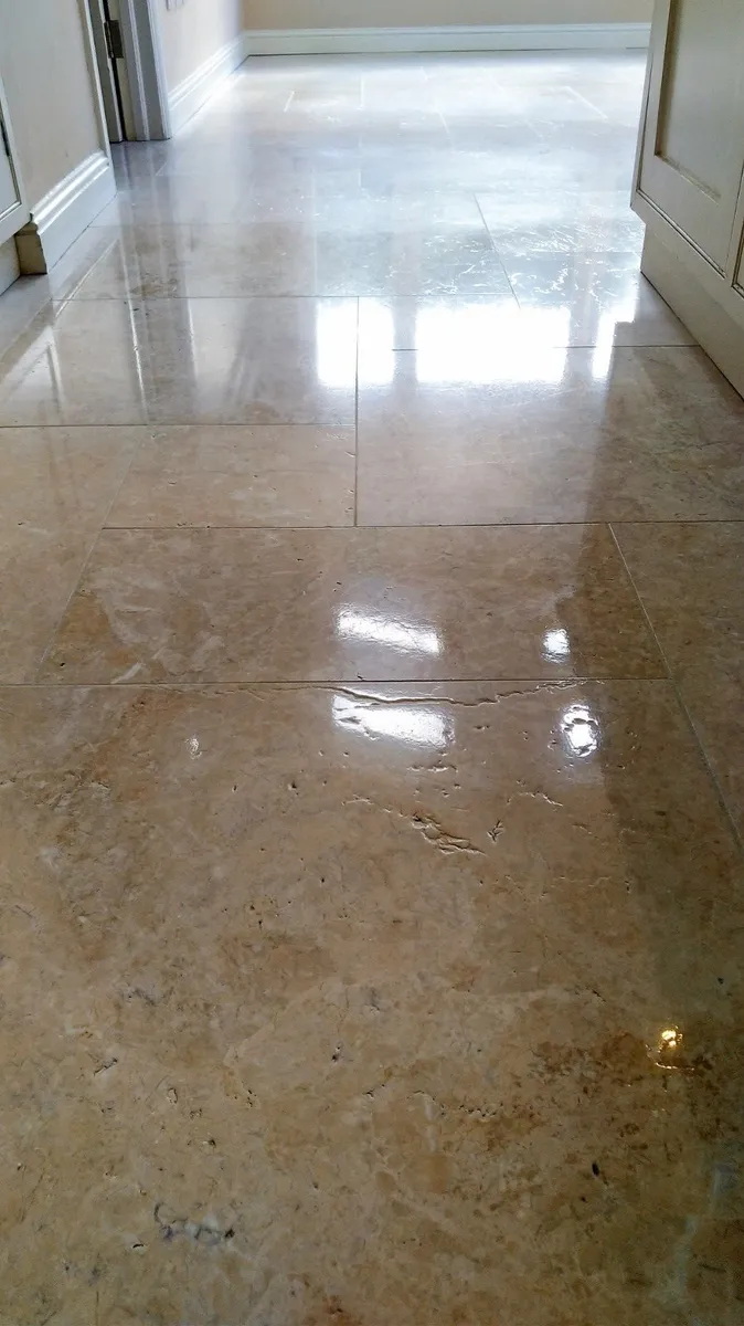 Marble, Travertine, Limestone Floor Polishing. - Image 1