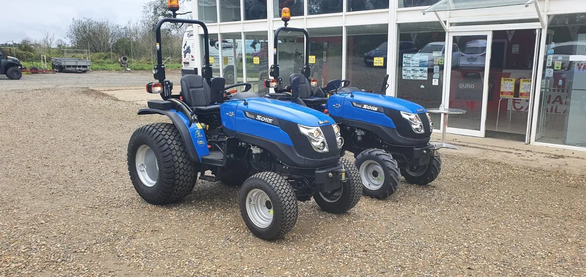 NEW SOLIS 26 COMPACT TRACTORS - Image 1