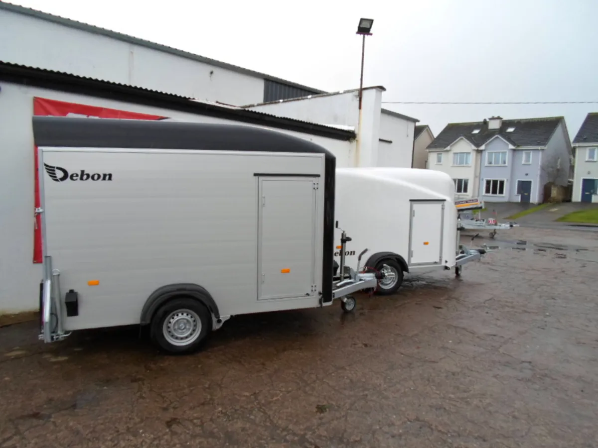 Debon Box Trailers Box Van Full Range in stock - Image 3