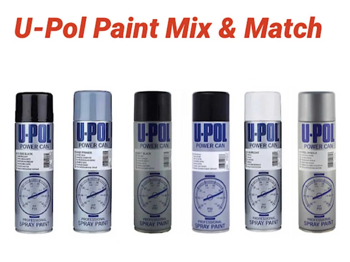 U-Pol Paint..Mix and Match..Free Delivery - Image 1