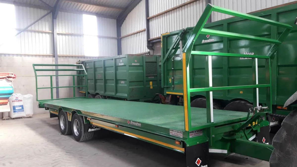 #1 for bale/potato box trailer hire.