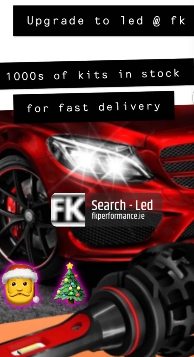 Upgrade to the best led headlight bulbs at Fk - Image 1