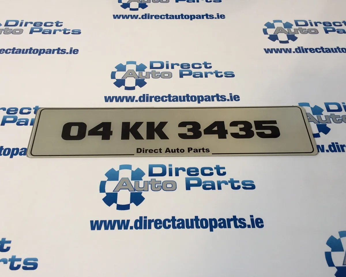 Number Plates •DirectAutoParts.ie• - Image 2