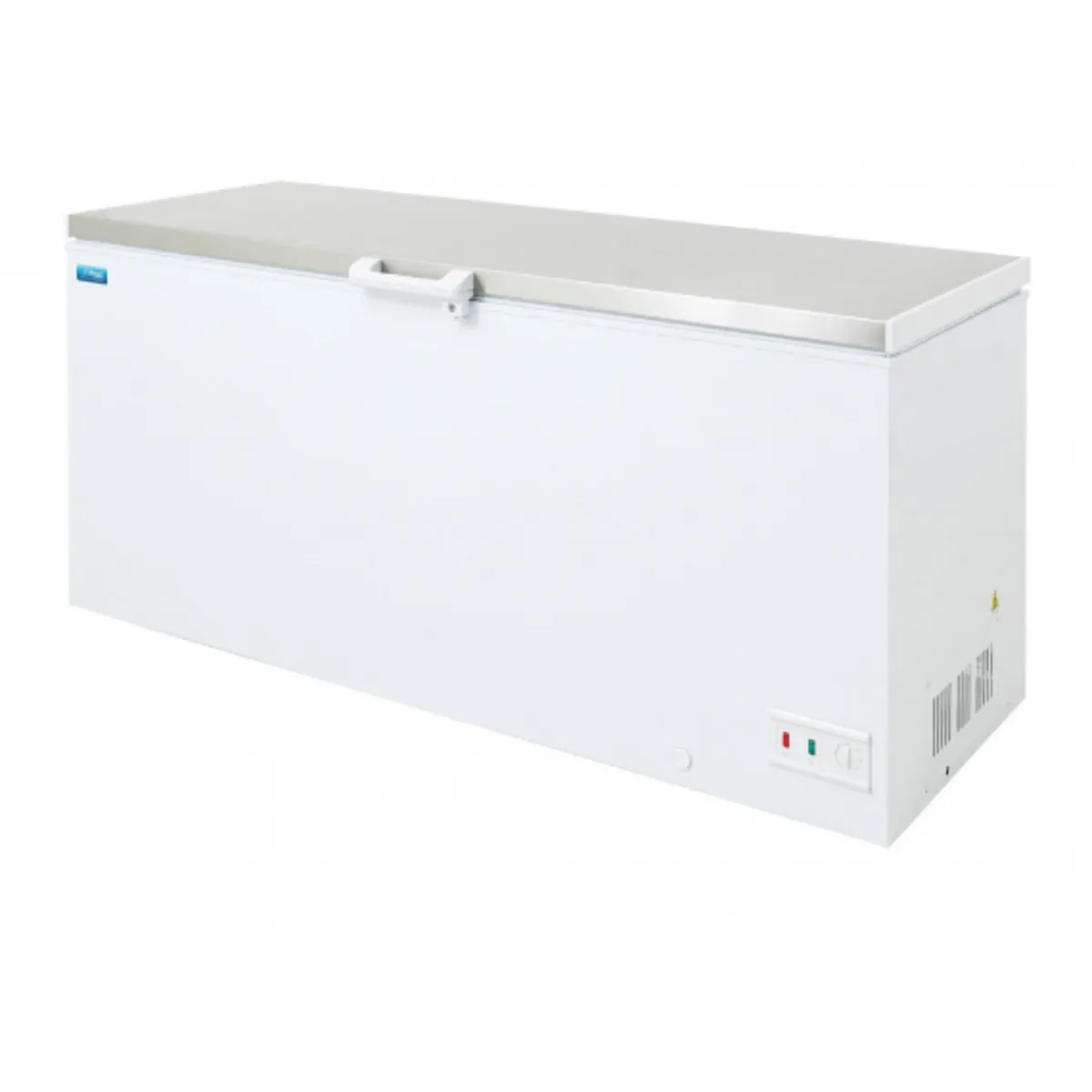 Stainless Lid Chest Freezer