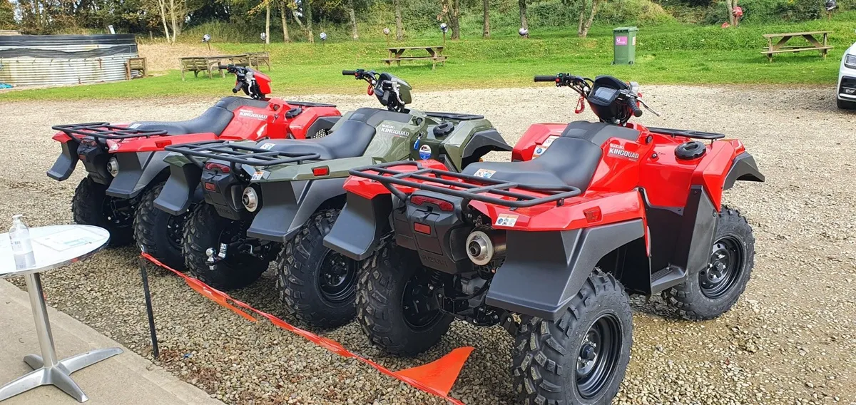 NEW 2024 SUZUKI KING QUAD 500