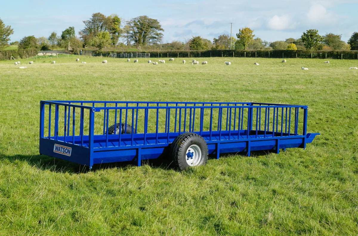 Sheep or young stock feed trailers - Image 1