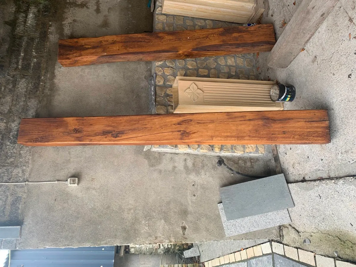 Genuine  Old Oak Beams - Image 2