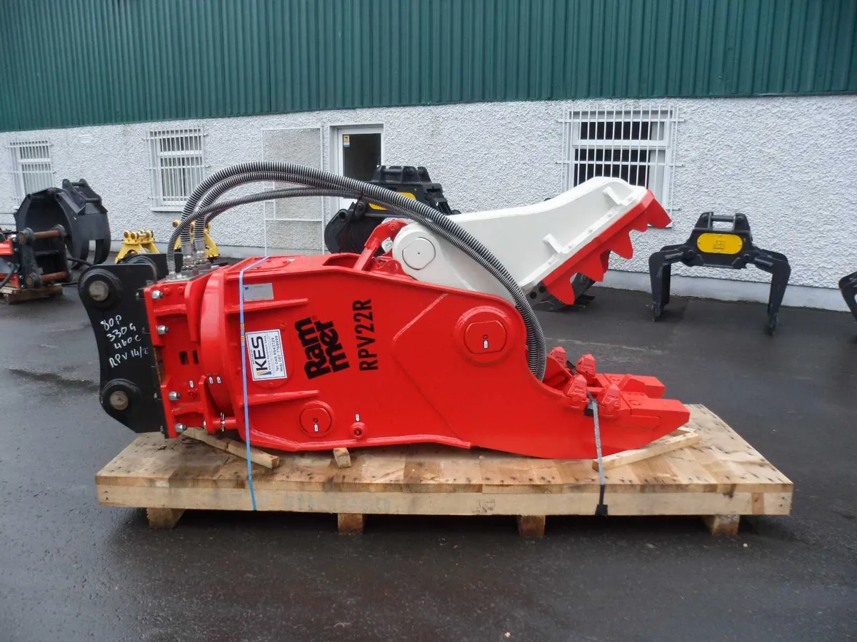 Attachment Hire Rammer Rotating  Pulverizer. - Image 2