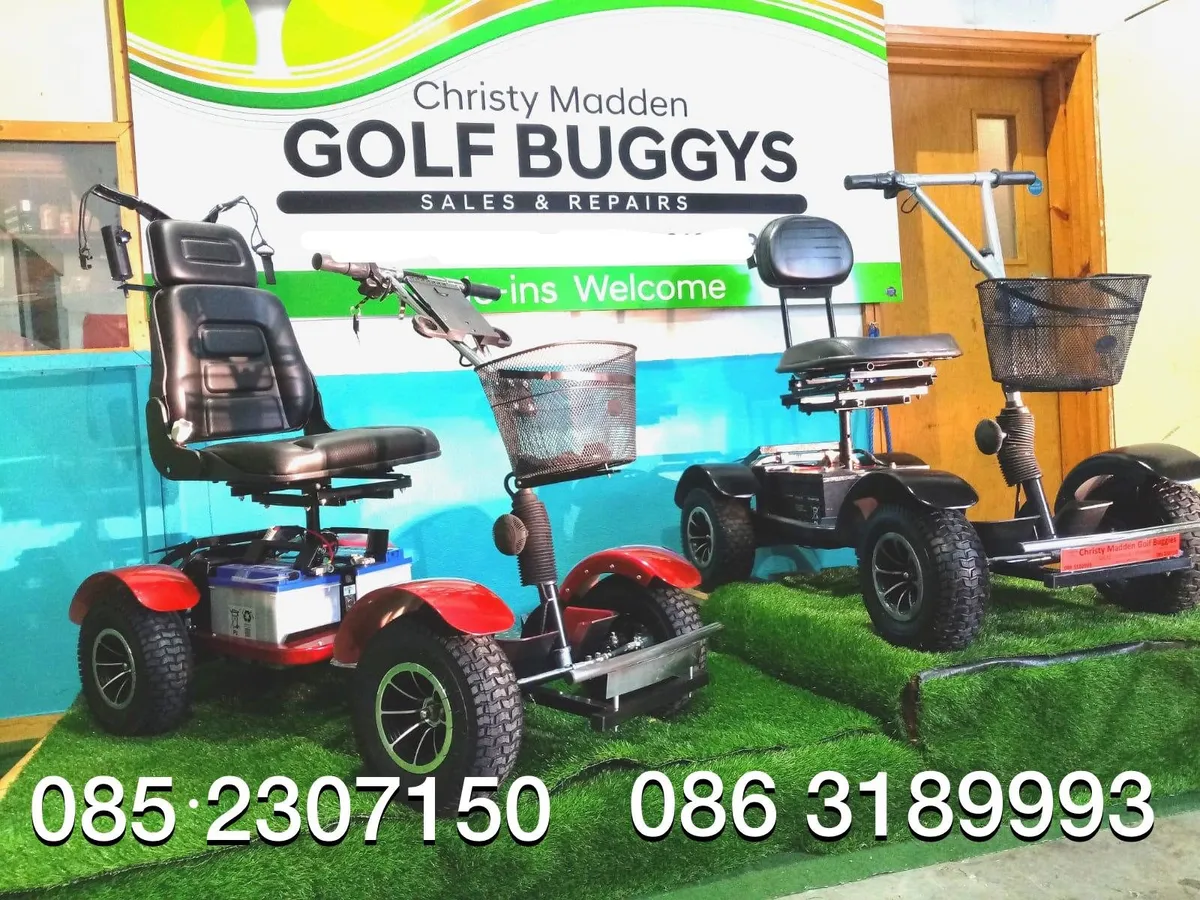 Single Seat Golf Buggies.. NEW - Image 1