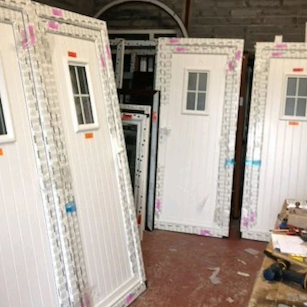 Pvc DOORS IN STOCK W23F6C1 WPVC LTD - Image 1