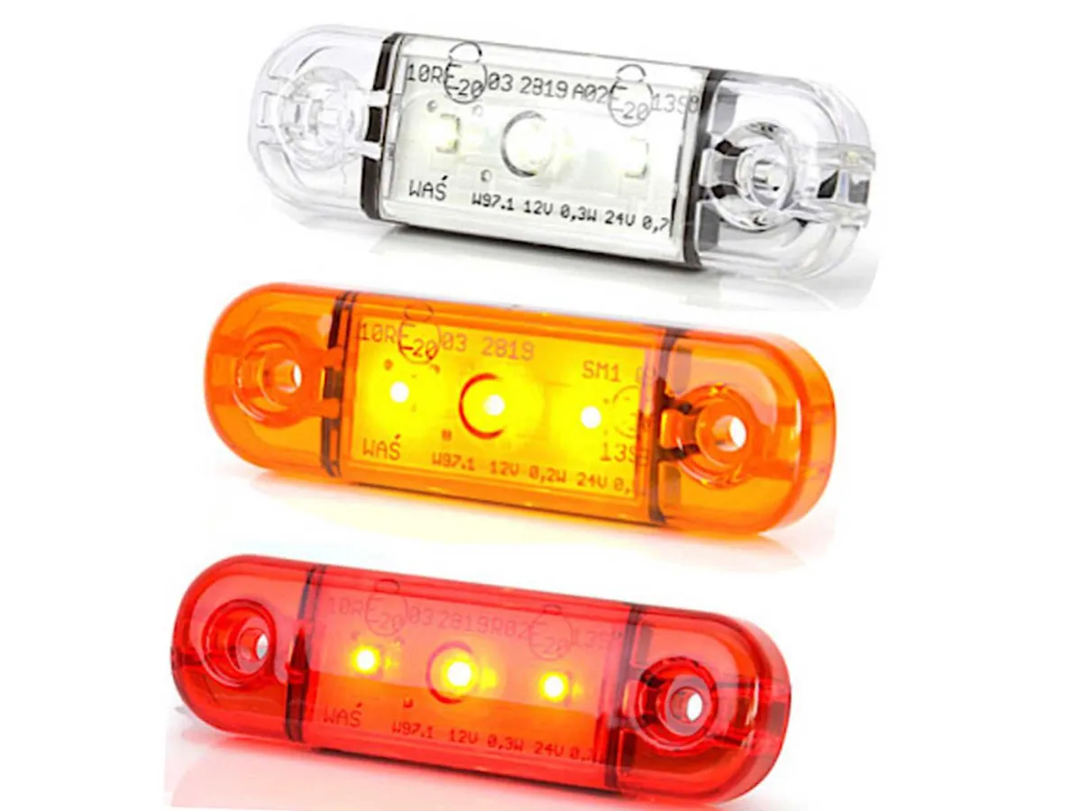 WAS Lighting 12/24V Marker Lights...Free Delivery