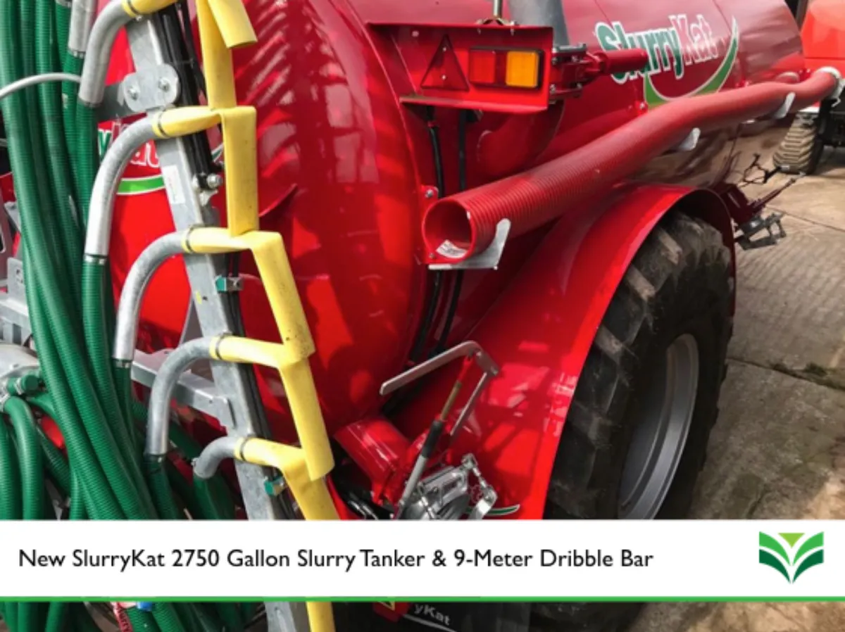 NEW SlurryKat 2,750 Gallon Tanker + 9M Dribble Bar - Image 2