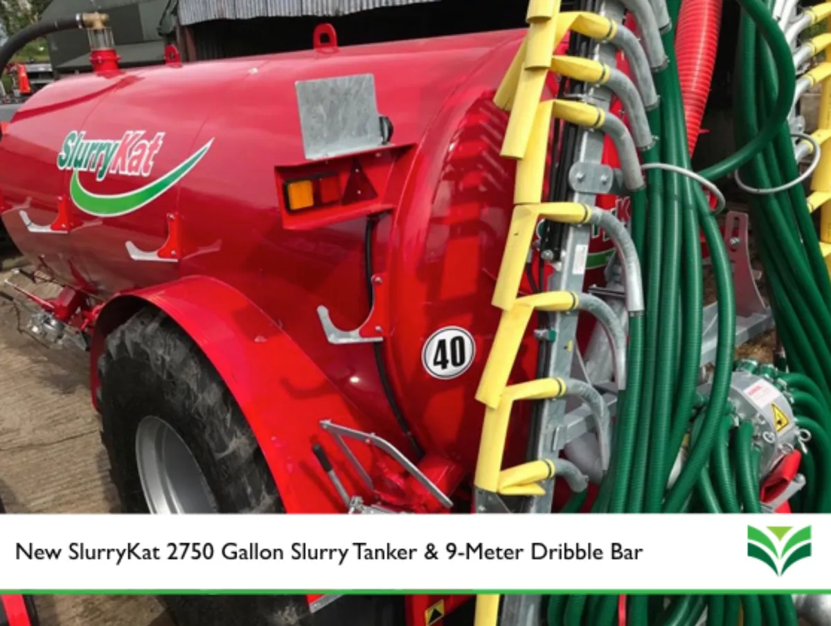 NEW SlurryKat 2,750 Gallon Tanker + 9M Dribble Bar - Image 4